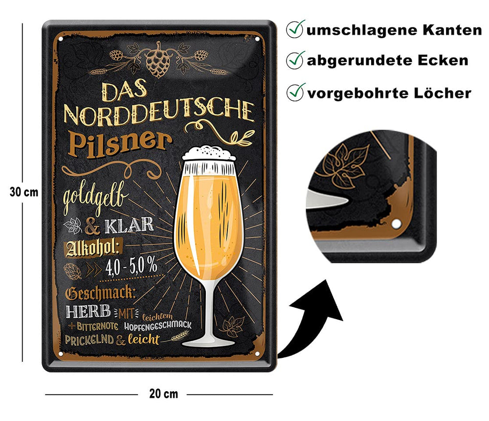 pilsner_blechschild_20x30cm_beschreibung