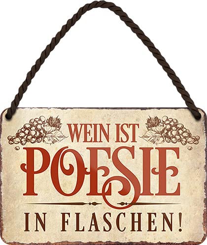 poesie_blechschild_18x12cm
