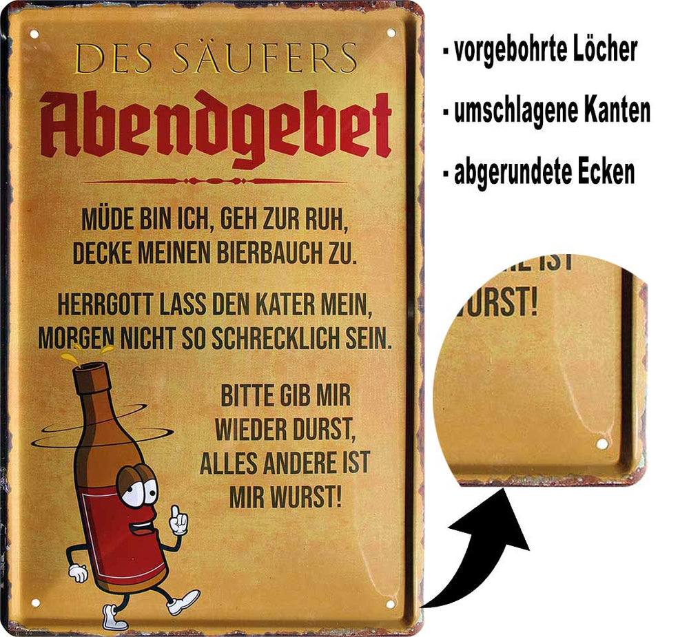 saeufer_20x30cm_blechschild_beschreibung