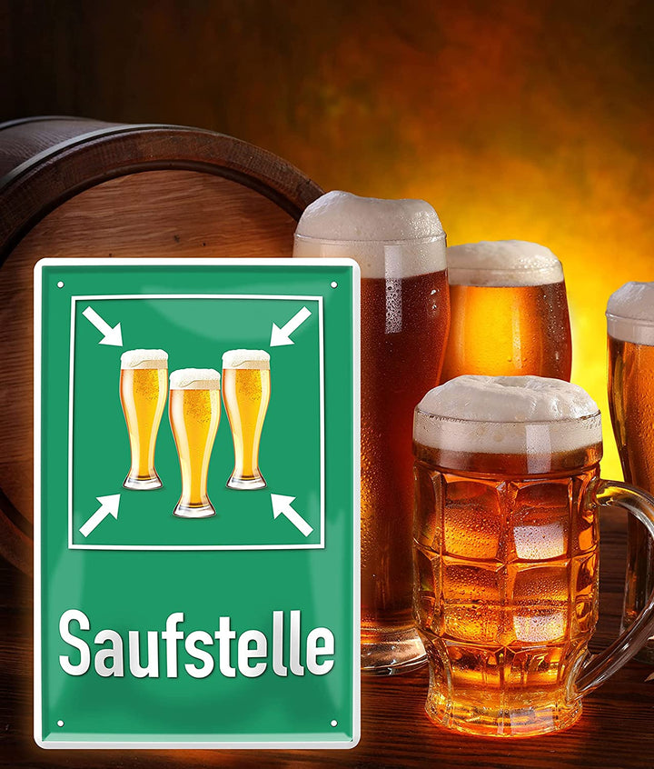 saufstelle_blechschild_20x30cm_bier