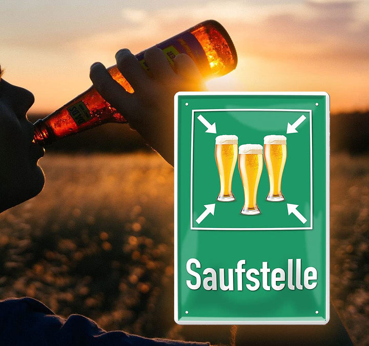 saufstelle_blechschild_20x30cm_flasche