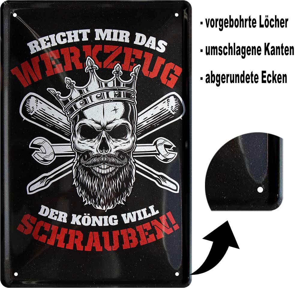 schrauben_20x30cm_blechschild_beschreibung