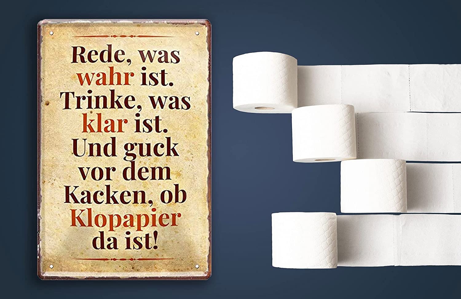 Trinkspruch Trinke Was Klar Ist Liebe Was schilderkreis24.de