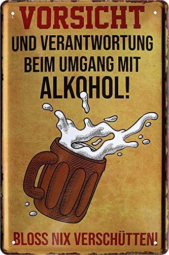 vorsicht_20x30cm_Blechschild