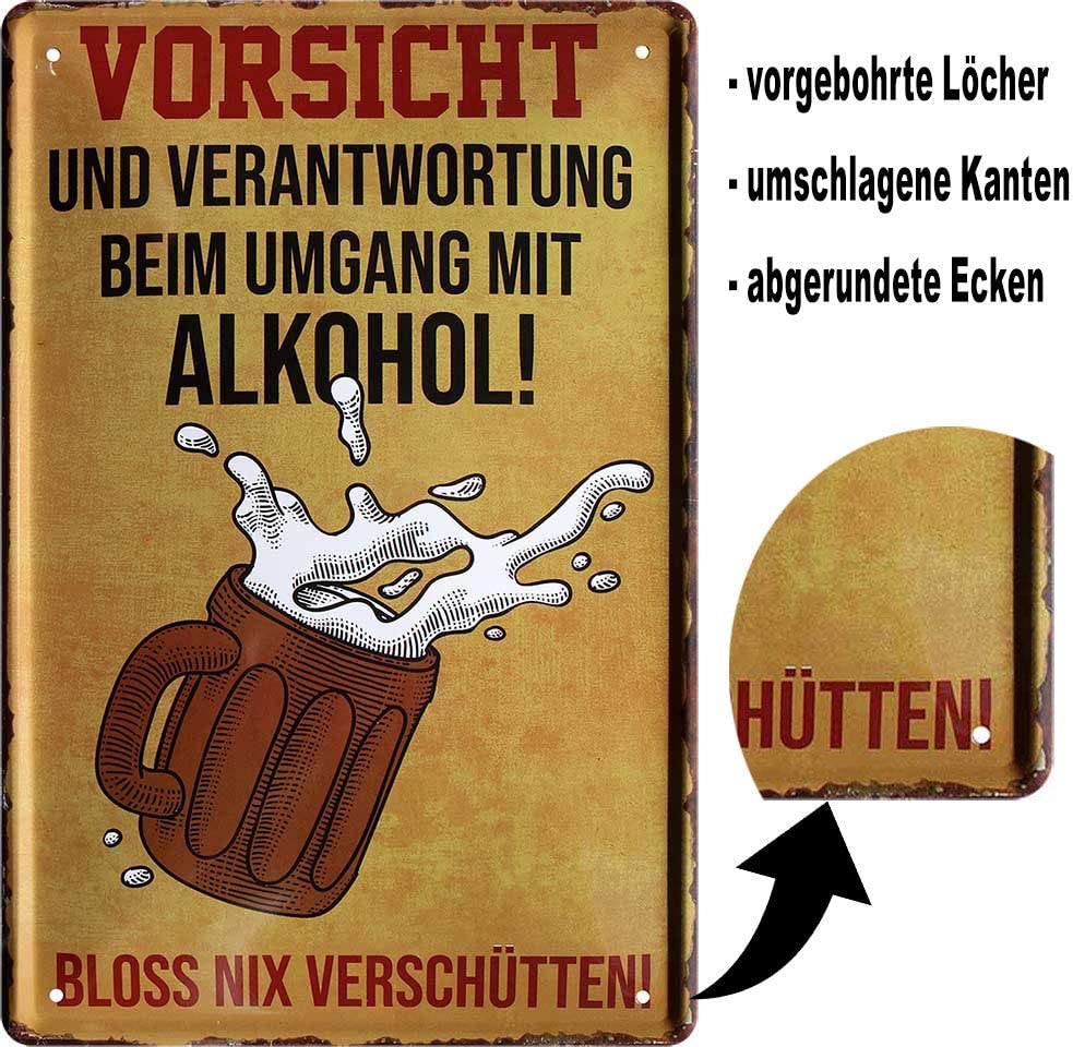 vorsicht_20x30cm_Blechschild_beschreibun