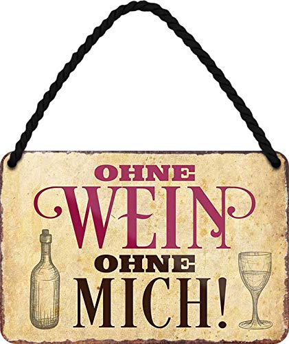 wein_18x12cm_blechschild