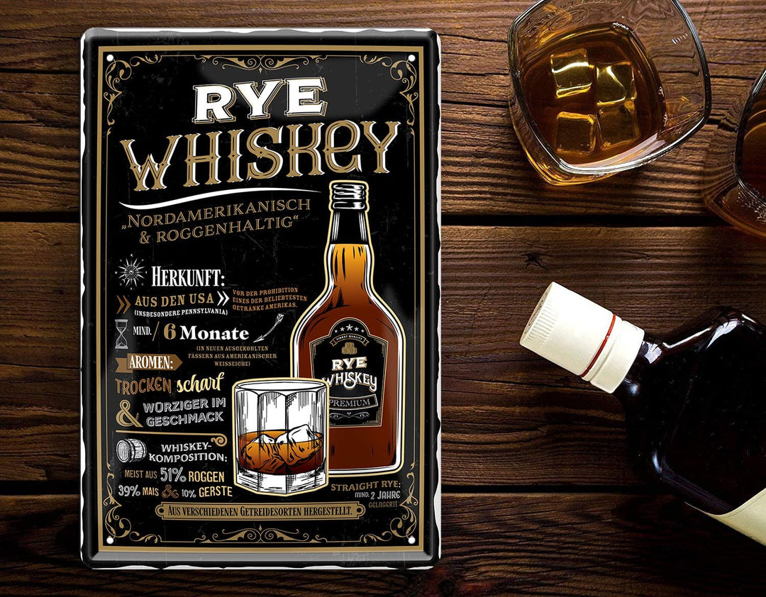 whiskey_20x30cm_blechschild_holz