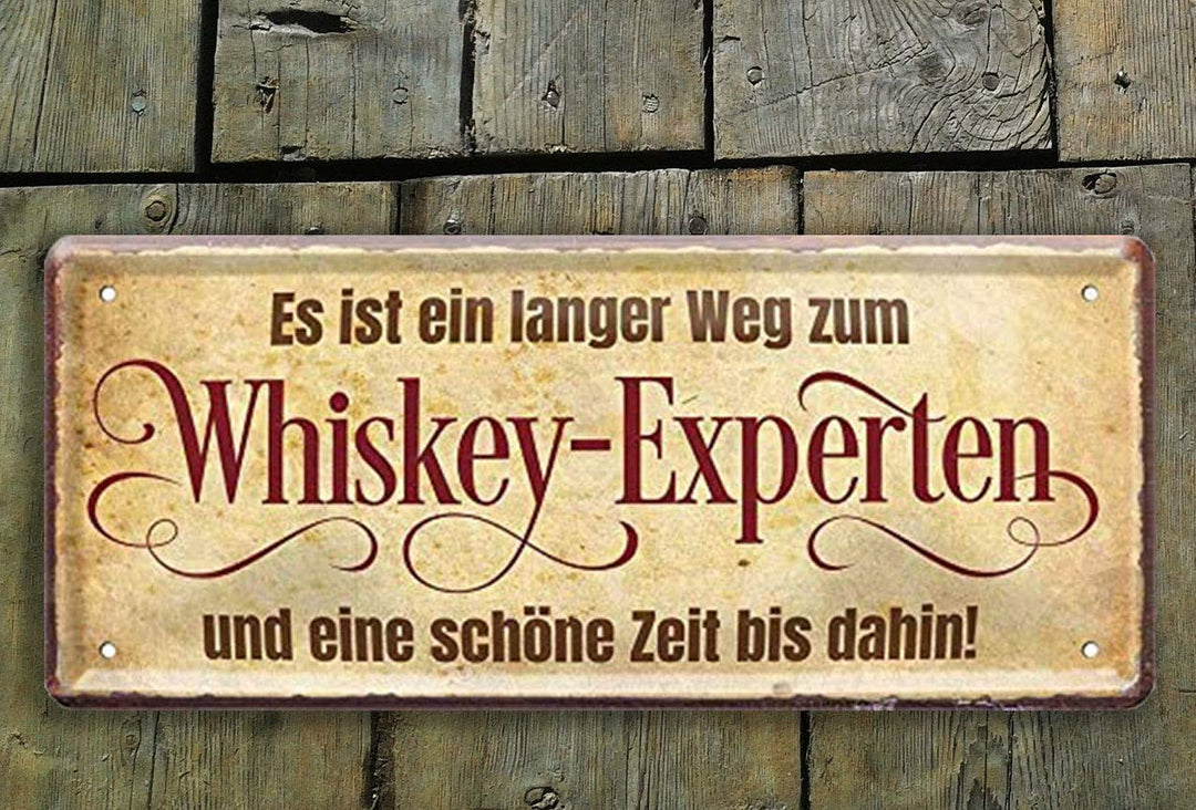 whiskey_28x12cm_blechschild_holz