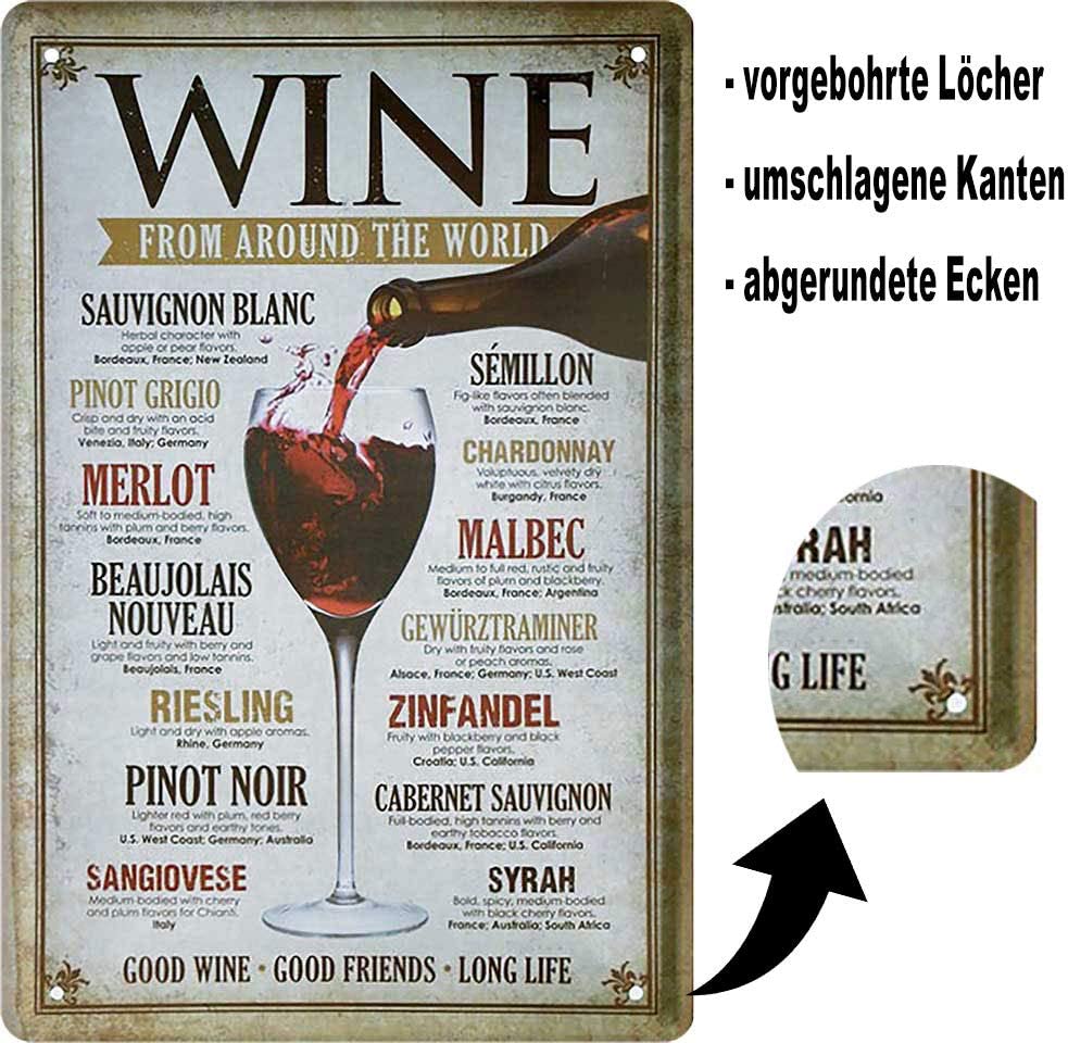 wine_blechschild_20x30cm_beschreibung